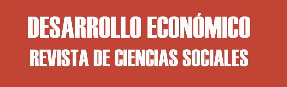 Desarrollo Económico. Revista de Ciencias Sociales
